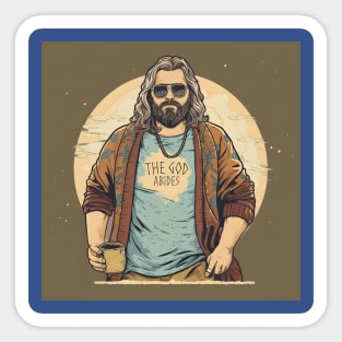 Fat Thor Dude Sticker